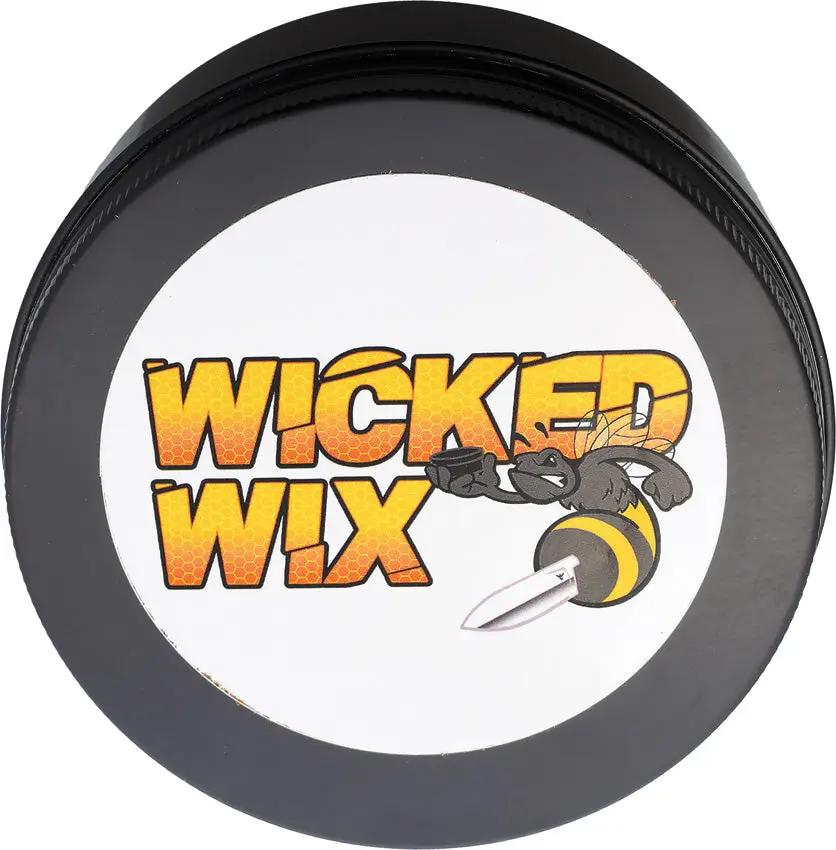 Wicked Industries Wicked Wix Candle Peach Bellini - Clean Non Toxic Fragrances With Wood Wick by Wicked Industries
