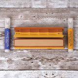 Wicked Edge Diamond Emulsion Strop Pack 1.0um 0.5um Water Based - Precision Edge Refinement For Knife Enthusiasts by Wicked Edge