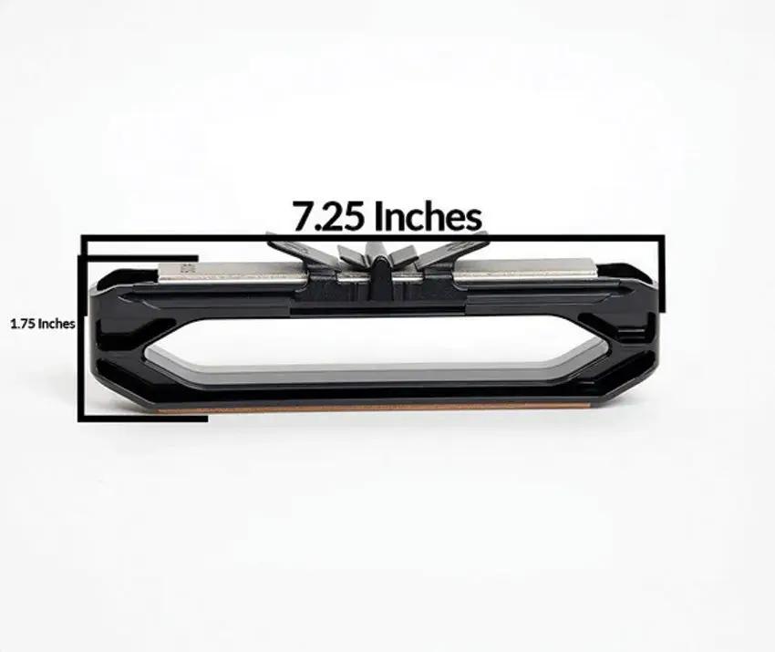 Wicked Edge Venture Portable Sharpener WE20 - Precision 20-Degree Guide With Diamond And Ceramic Sharpening System by Wicked Edge