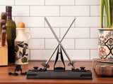 Wicked Edge WE40 Knife Sharpening System - Precision Edge For Professionals And Enthusiasts With 15 Inch Blade Reach by Wicked Edge