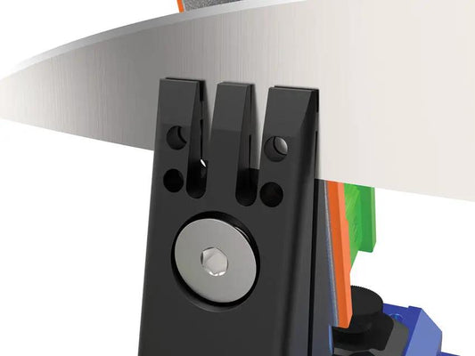 Wicked Edge GO WE60 Knife Sharpening System - Compact Precision With 200/600 Grit Stones And 13-31 Degree Bevel by Wicked Edge