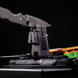 Wicked Edge WEBS2 Blade Stabilizer for Knife Makers Secures Up To Three Sixteenth Inch Blades With 12Inch Alignment Stop by Wicked Edge