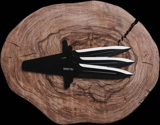 World Knife Throwing League Merlin Throwing Knives 55 - Precision 3Cr13 Stainless Steel Set Of Three by World Knife Throwing League