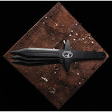 World Knife Throwing League Lancelot Throwing Knives - Three Knife Set With Protective Blade Guards For Safe Precision by World Knife Throwing League