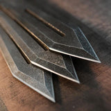 World Knife Throwing League Barbarian Throwing Knives 26 - Durable 3Cr13 Stainless One Piece Construction Set Of Three by World Knife Throwing League