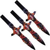 Toro Knives Grito Throwing Knives Fire 73 by Toro Knives