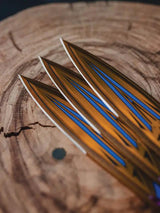 Toro Anubis Throwing Knives Set of Three - Extended Dual Blade Coverage for Precision Throws by Toro Knives