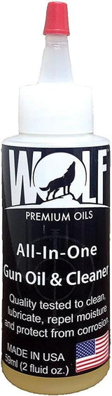 Wolf Premium Oils All-In-One Gun Oil and Cleaner 2 oz