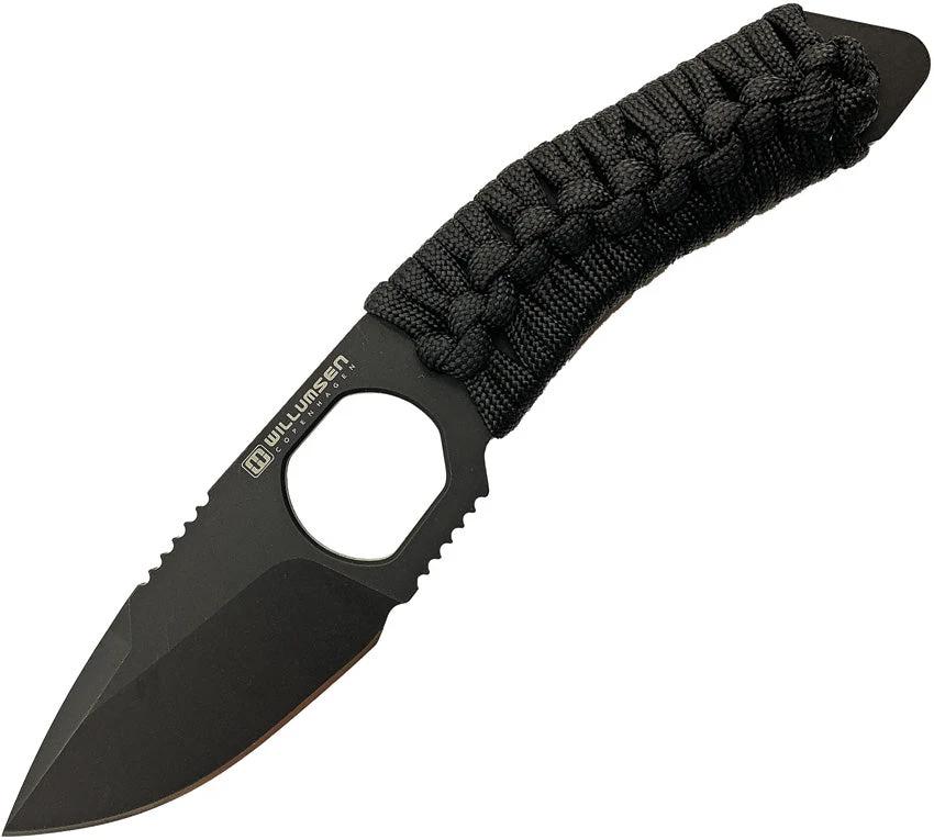 Willumsen Copenhagen Maddog Fixed Blade Black MA19MID by Willumsen Copenhagen