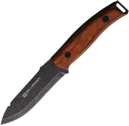 Willumsen Copenhagen Wild1 Fixed Blade Dark SW W121DSW by Willumsen Copenhagen