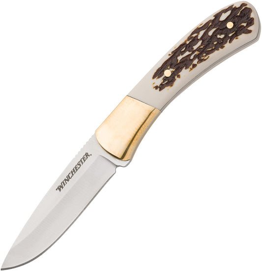 Winchester Fixed Blade Imitation Stag 6220070W by Winchester