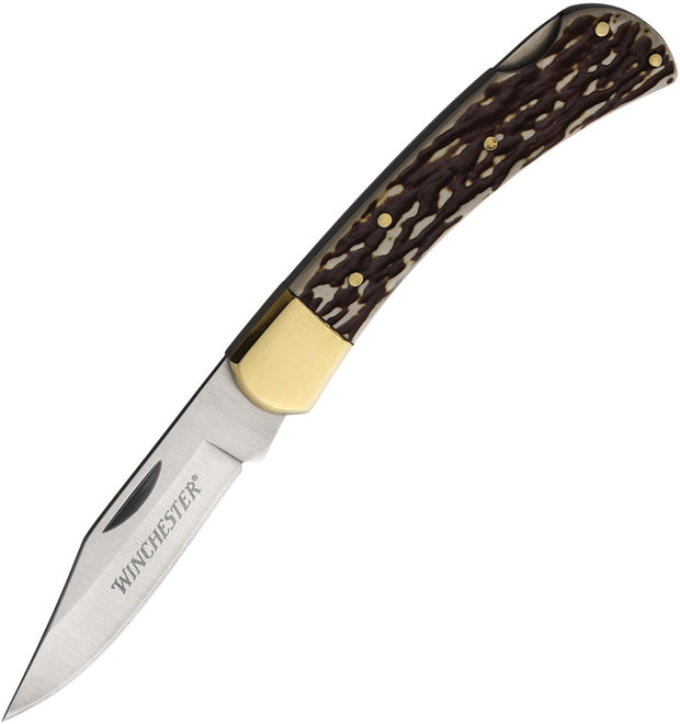 Winchester Medium Stag Lockback 6220080W by Winchester