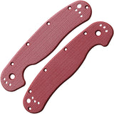 Way of Knife & EDC Gear House RAT 1 Scales Micarta Red R1REDMIC by Way of Knife & EDC Gear House