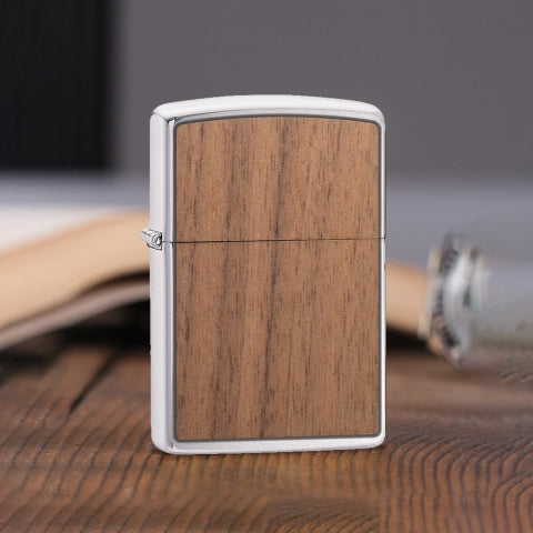 Zippo 11525 Woodchuck Lighter – Walnut