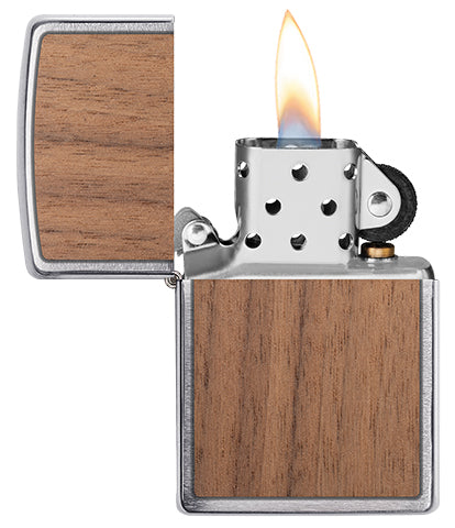 Zippo 11525 Woodchuck Lighter – Walnut