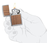 Zippo 11525 Woodchuck Lighter – Walnut by Zippo