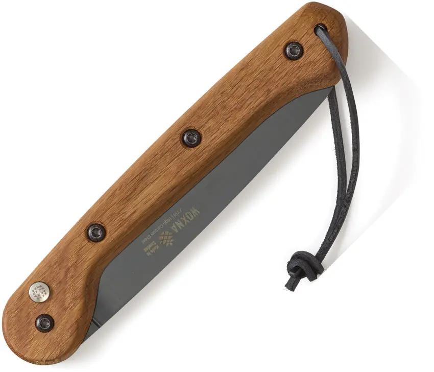 WOXNA Halsing Folding Saw - High Carbon Steel Blade, 7 TPI, Three Phase Grind, Oak Handle by WOXNA