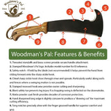 Woodman's Pal Classic WP481 - 10.5 Inch 1075HC Blade With Sickle Hook And Ash Handle For Extra Grip by Woodman's Pal