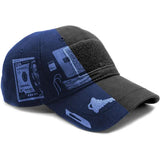Wazoo Survival Gear Cache Cap Black - Low Profile Ripstop Nylon Cap With Six Quick Access Pockets by Wazoo Survival Gear
