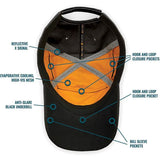 Wazoo Survival Gear Cache Cap Black - Low Profile Ripstop Nylon Cap With Six Quick Access Pockets by Wazoo Survival Gear