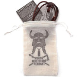 Wazoo Survival Gear Viking Whetstone Pendant - Arkansas Novaculite 600-800 Grit With Adjustable Leather Cord by Wazoo Survival Gear