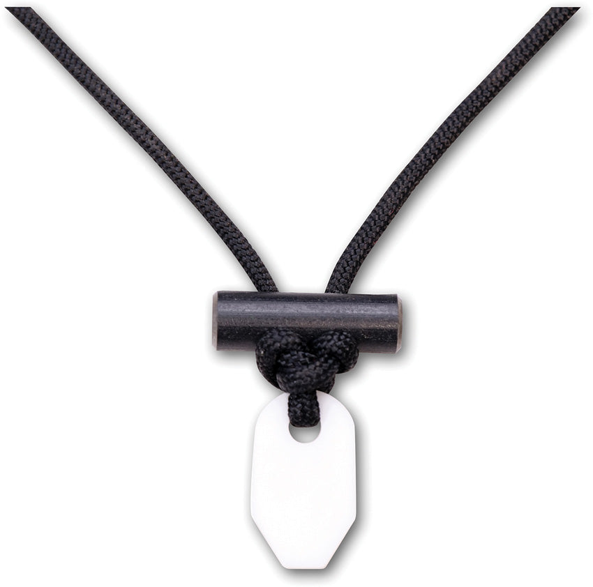 Wazoo Survival Gear Firecraft Necklace White NKL-FC-BK-WH by Wazoo Survival Gear