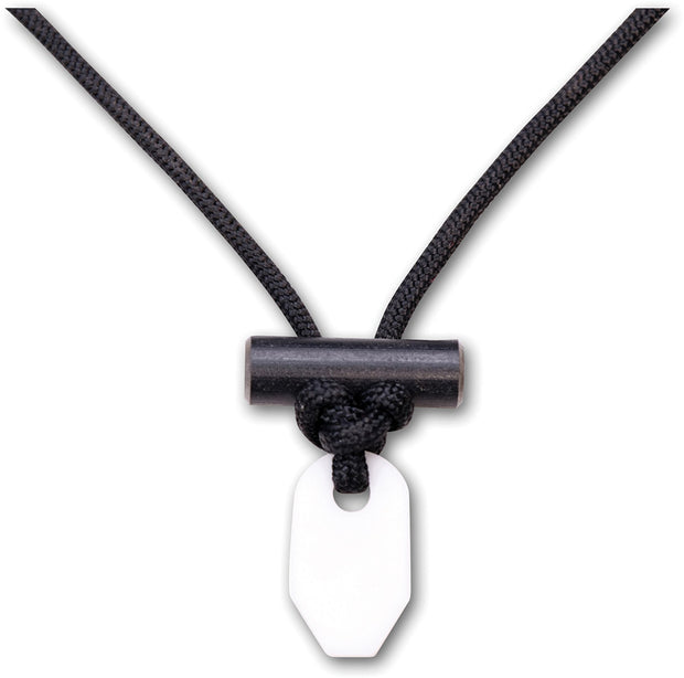 Wazoo Survival Gear Firecraft Necklace White NKL-FC-BK-WH by Wazoo Survival Gear