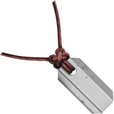 Wazoo Survival Gear Viking Whetstone Pendant Plain NKL-VK-WH by Wazoo Survival Gear