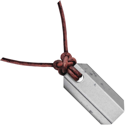 Wazoo Survival Gear Viking Whetstone Pendant Plain NKL-VK-WH by Wazoo Survival Gear