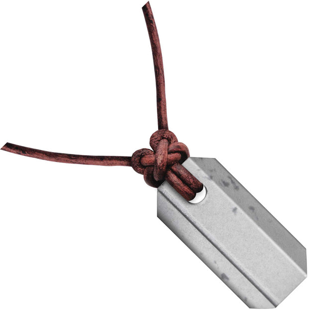 Wazoo Survival Gear Viking Whetstone Pendant Plain NKL-VK-WH by Wazoo Survival Gear