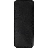 WildSteer K-NIF Slip Joint Knife - Satin 14C28N Blade, Black Rubber Handle, Leather Pouch Included by WildSteer