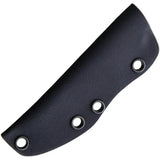 WildSteer Scorpion Neck Knife SCO3113 - 8in Overall, 3.5in Black Coated 14C28N Sandvik Blade, Cord Wrapped Handle by WildSteer