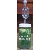 Wisemen Trading Picklemeister Pickling Jar 1918 - Food Grade BPA Free, Silicone Grommet, Half Gallon Included by Wisemen Trading