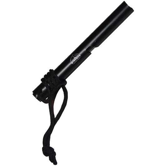 Wisemen Trading Ferro Rod 4392 - 6 Inch Survival Ferro Rod With U Shaped Striker And Cord Lanyard by Wisemen Trading
