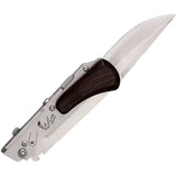 WildSteer WeStaing WES.08 - Open Or Closed Skinner Knife With 7.5 Inch 46Cr13 Blade And Walnut Onlay Handles by WildSteer