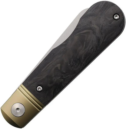 Wheat State Cutlery The Peacemaker Slip Joint WSC-PM105 - Premium Bohler M390 Blade Carbon Fiber Handle Titanium Bolsters by Wheat State Cutlery