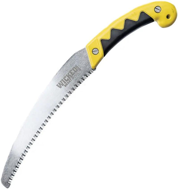 Wicked Tree Gear Wicked Beast Saw - 16.5 Inch With High Carbon Stainless Blade And Retractable Inside Handle by Wicked Tree Gear