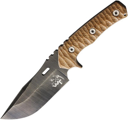 Wander Tactical HAAST Eagle 2.0 Fixed Blade HAAST EAGLE 2.0 BLACK MICARTA by Wander Tactical