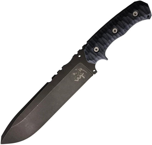 Wander Tactical Godfather Fixed Blade GODFATHER / IRON WASH / BLACK by Wander Tactical