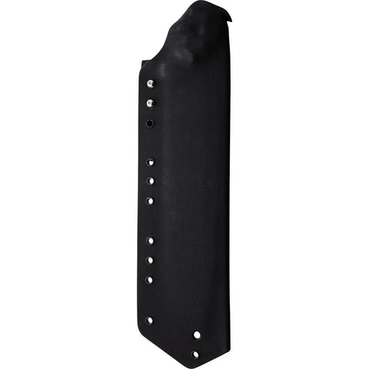 Wander Tactical Godfather Fixed Blade Knife - Iron Wash Blade Black Micarta Handle Full Tang by Wander Tactical