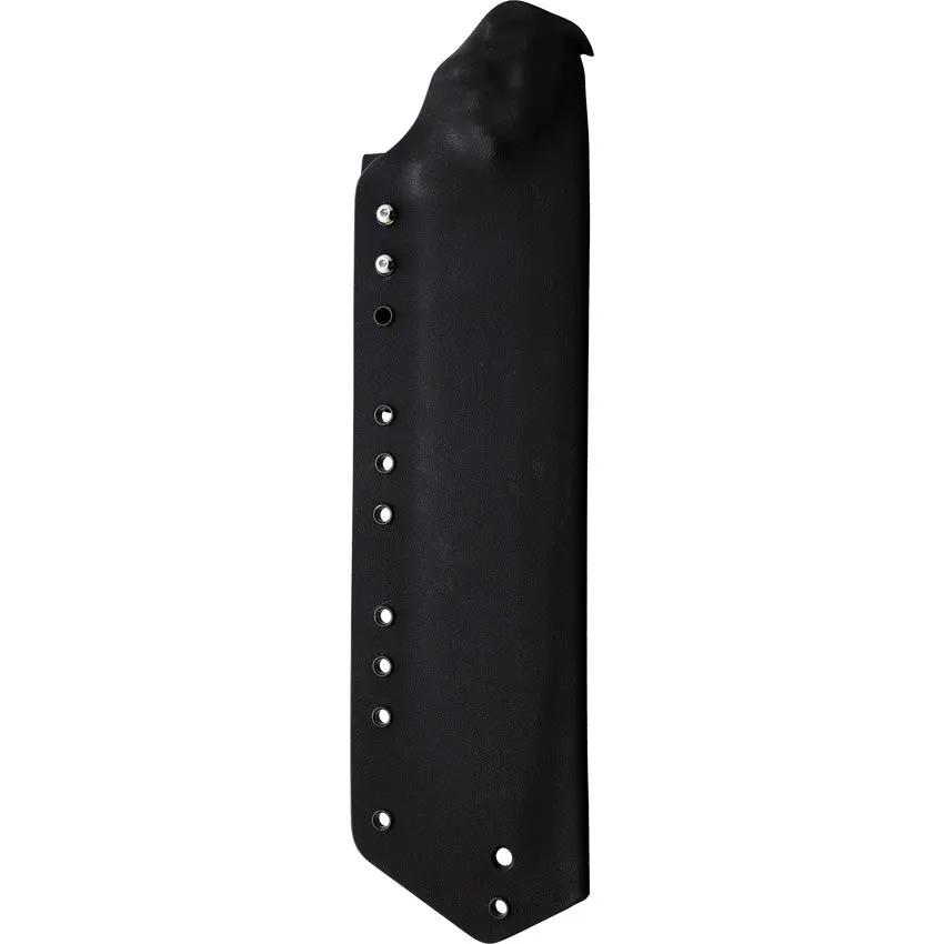 Wander Tactical Godfather Fixed Blade Knife - Iron Wash Blade Black Micarta Handle Full Tang by Wander Tactical