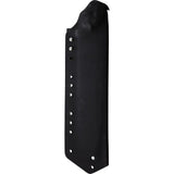 Wander Tactical Godfather Fixed Blade Knife - Iron Wash Blade Black Micarta Handle Full Tang by Wander Tactical