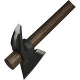 WOOX Solo Axe Brown - 19 Inch 1045 Carbon Steel Head With 3.5 Inch Cutting Edge And Hickory Handle Sheath Included by WOOX