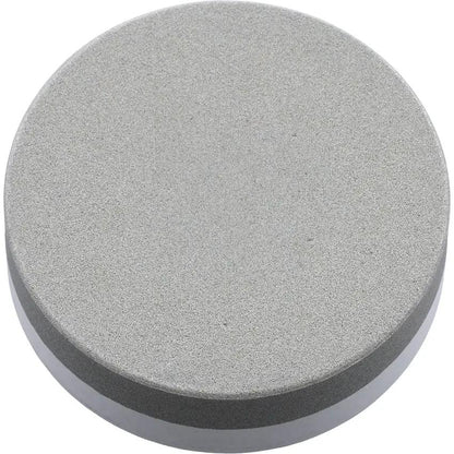 WOOX Whetstone BU.SHR002.01 - Dual Grit Circular Stone With American Sapphire Ceramic, 3 Inch Gift Tin by WOOX
