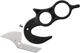 Wyoming Field Dressing Knife Stainless Blade With Replaceable Dual Edged Blade And Finger Ring by Wyoming