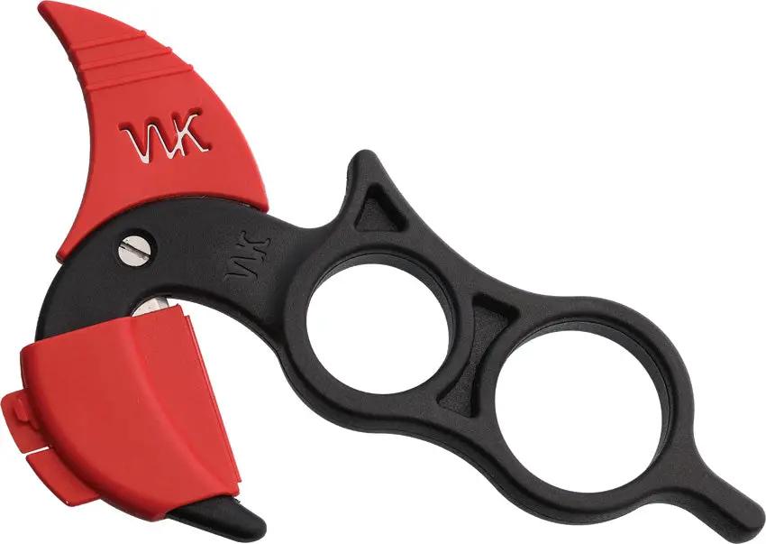 Wyoming Field Dressing Knife - Stainless Blade With Replaceable Dual-Edge Blade And Finger Ring by Wyoming