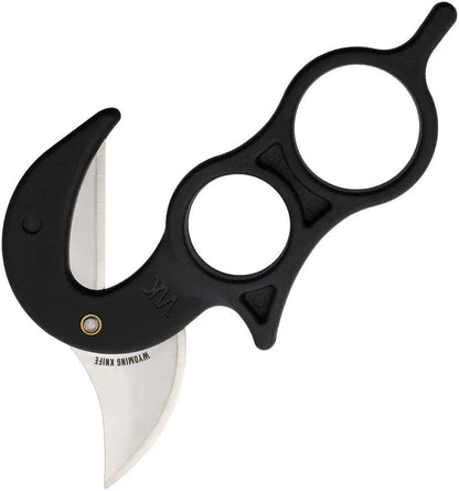 Wyoming Field Dressing Knife - Stainless Blade With Replaceable Dual-Edge Blade And Finger Ring by Wyoming
