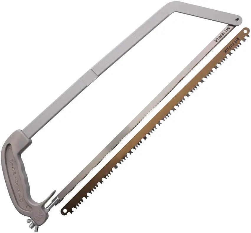 Wyoming Saw II EM2098134-180 - Assembles In Seconds With Stainless Frame And Wood And Bone Blades by Wyoming