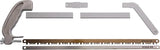 Wyoming Saw II - Lightweight Stainless Frame With Die Cast Aluminum Handle And 18.25in Wood And Bone Blades by Wyoming