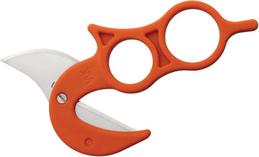 Wyoming Field Dressing Knife Orange WY1 EM2098133C CLAM PACK by Wyoming